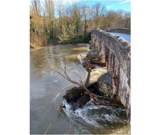 Emergency closure of Bickleigh Bridge
