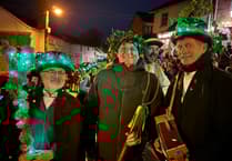 Help frighten away evil spirits at Sandford Wassail