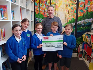 £150 for Yeoford School library in memory of Sue
