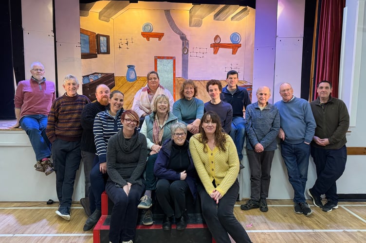 The backstage and front of house crew, lighting, sound and directors and other crew members.  AQ 2145
