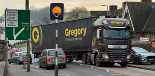 UPDATE: NOW CLEARED: Broken down lorry causing issues in Crediton
