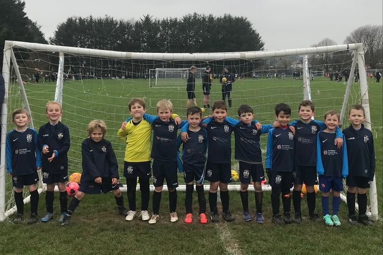 Crediton Youth FC U7’s.
