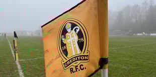 Crediton Vets' 13-try romp over Exeter Saracens
