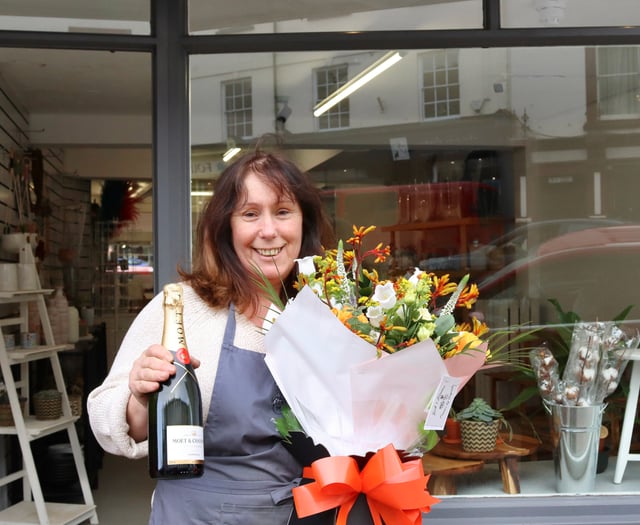 Nurse-turned-florist takes over Crediton High Street shop