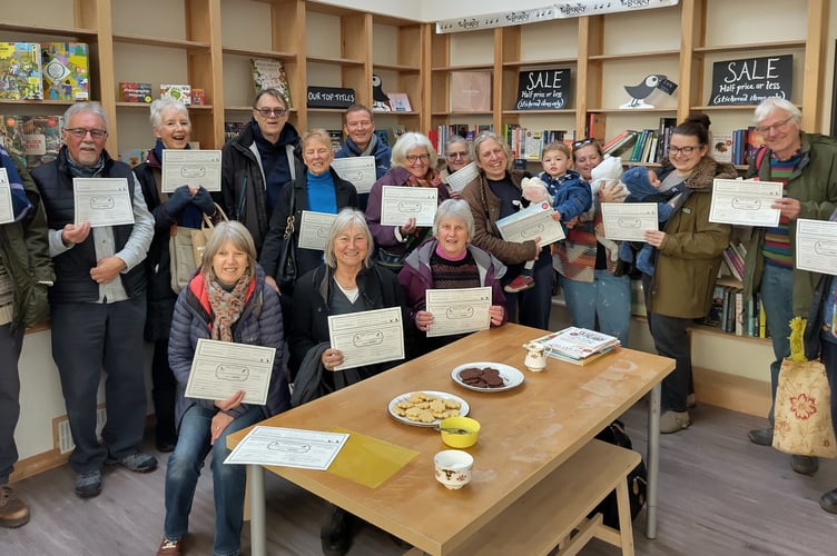The community share offer ended with a celebratory event at the bookshop