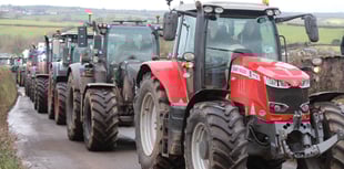 Tractor tribute to Crediton area farming legend

