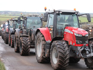 Tractor tribute to Crediton area farming legend
