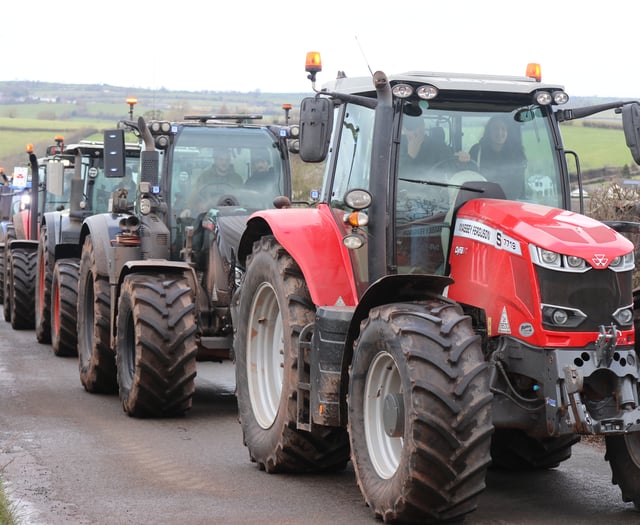 Tractor tribute to Crediton area farming legend
