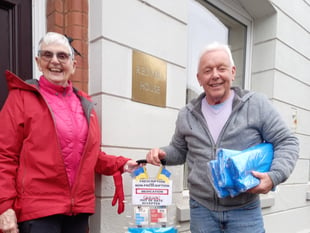 Senior royal praises Heather for her charitable efforts
