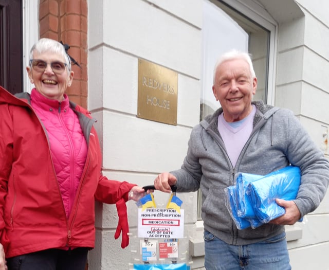 Senior royal praises Heather for her charitable efforts
