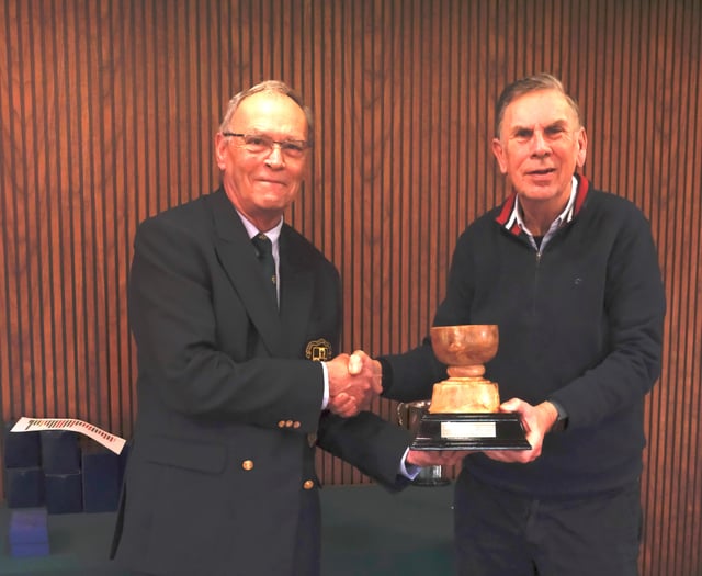 David was Senior Champion of Champions at Downes Crediton Golf Club