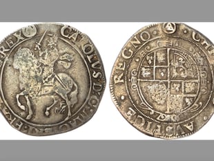 Four coins found in Crediton Parish Church rafters to go to auction
