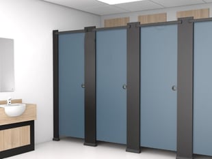 Swimming pool changing room upgrade at Crediton leisure centre