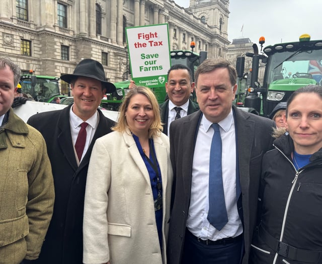 Inheritance tax changes for farmers 'malicious', MP says at rally