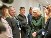 Queen Camilla opens new Exeter sexual assault referral centre