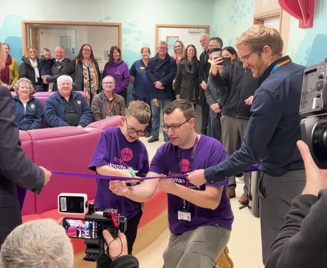 New Children’s Emergency Department area opened at RD and E Hospital
