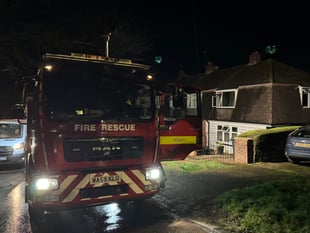 Lucky escape for Crediton pensioner after house fire
