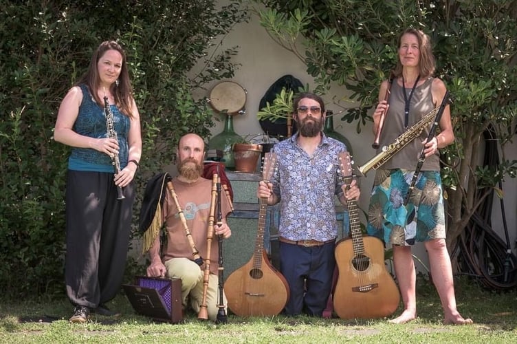 Xogara Galicia will appear at Crediton Arts Centre on March 30.
