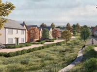 Work gets underway at new 257-home development near Crediton
