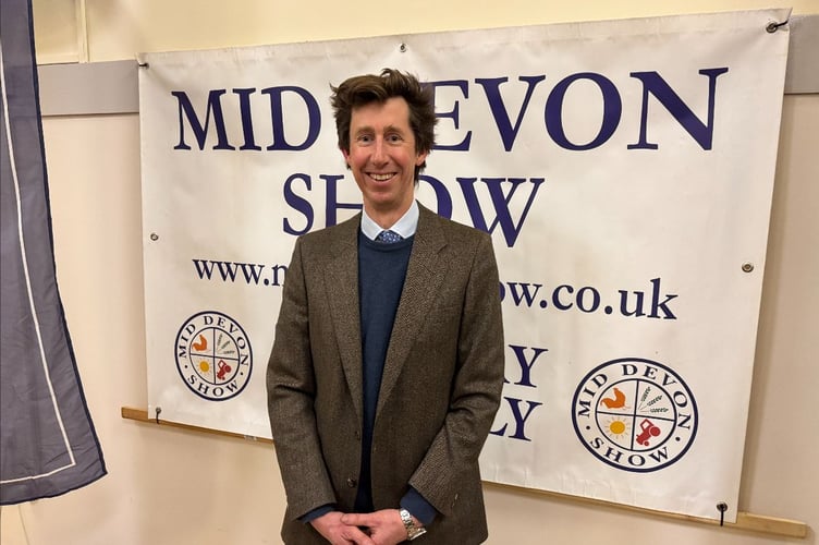 William Heathcoat Amory is Mid Devon Show President Elect.
