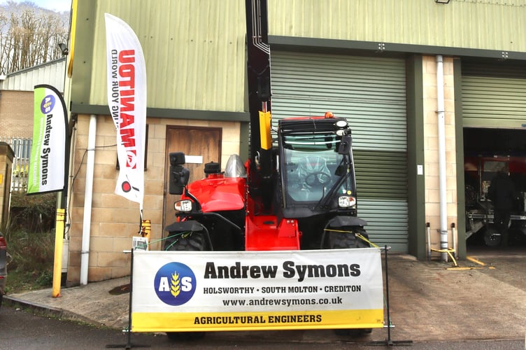 Andrew Symons Ltd has depots in South Molton, Holsworthy and Crediton