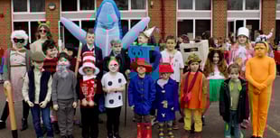 Crediton pupils celebrate World Book Day