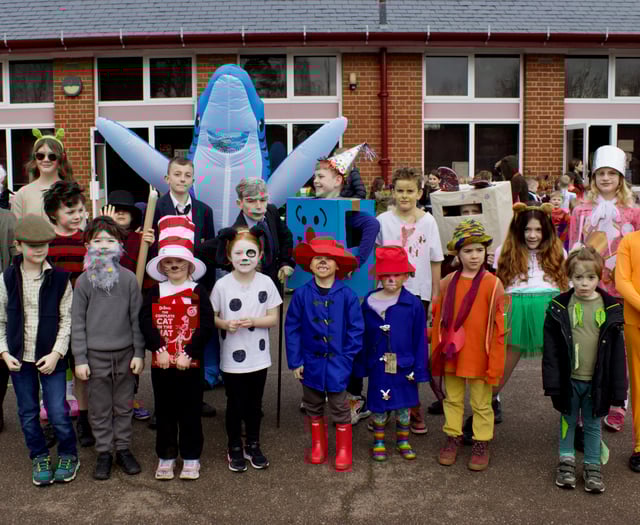 Crediton pupils celebrate World Book Day