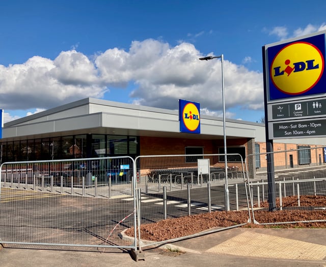 Lidl confirms new opening date for first-ever Crediton store
