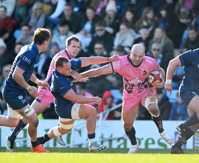 Exeter Chiefs power into last four of the Cup with win over Sharks