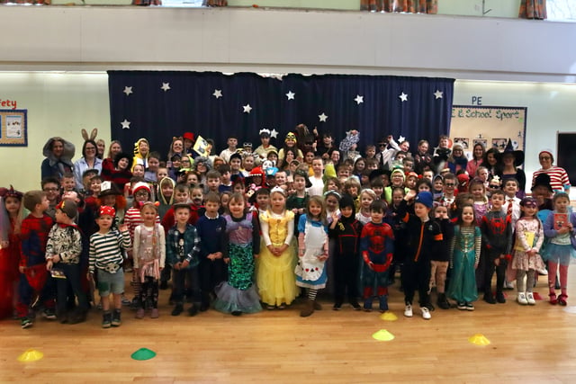 Bow primary pupils celebrate World Book Day