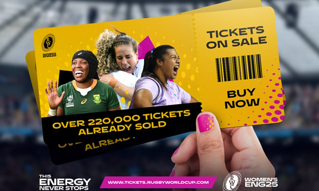 Further tickets released for Women’s Rugby World Cup 2025
