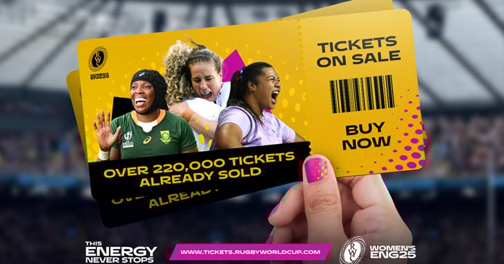 More Women’s Rugby tickets are now on sale.
