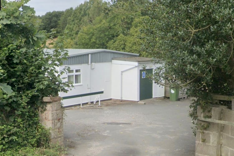 The former veterinary surgery off Popes Lane, Lapford
