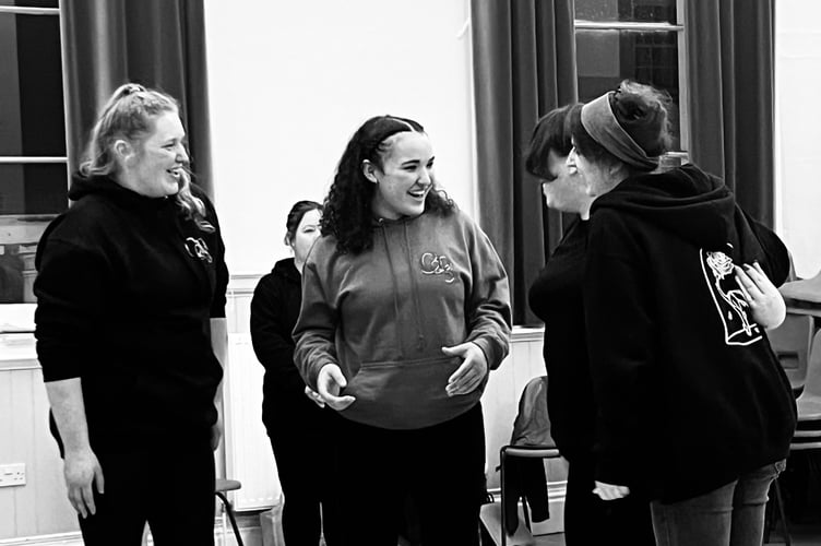 CODS members during rehearsals for ‘Beauty and the Beast’.
