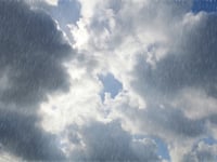 Patchy rain today turning sunny tomorrow