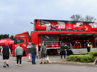 Big Red Truck Tour comes to Mole Avon in Crediton