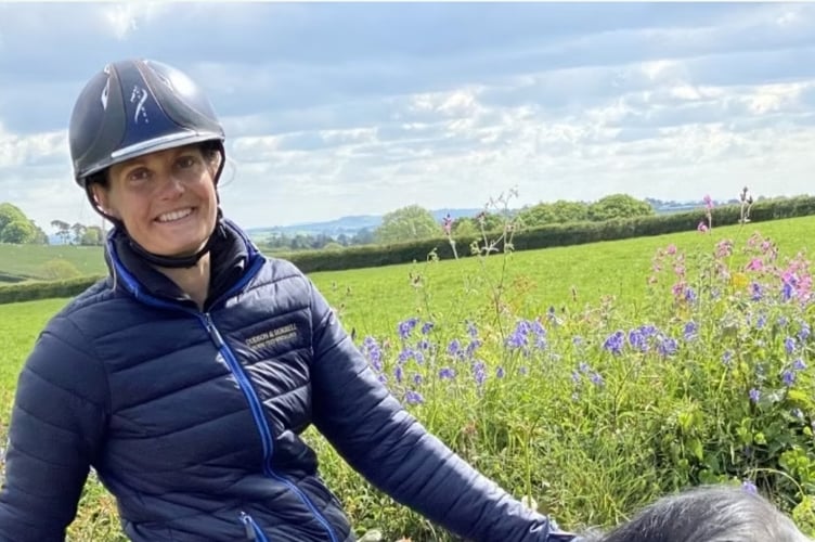 Team GB equestrian rider Anna Ross