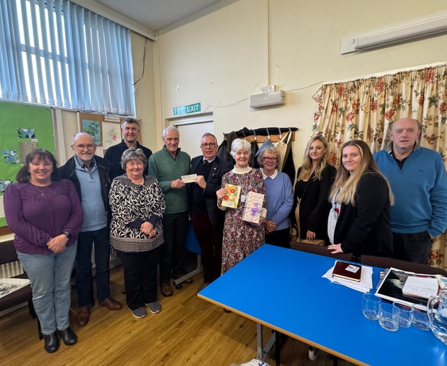 Jenny thanked for service to Age Concern Crediton
