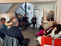 'Soup and Stories' at Crediton bookshop