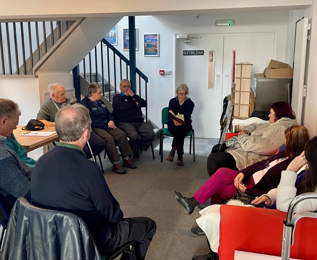 'Soup and Stories' at Crediton bookshop