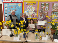 Scent of flowers a delight at Tedburn St Mary Spring Show
