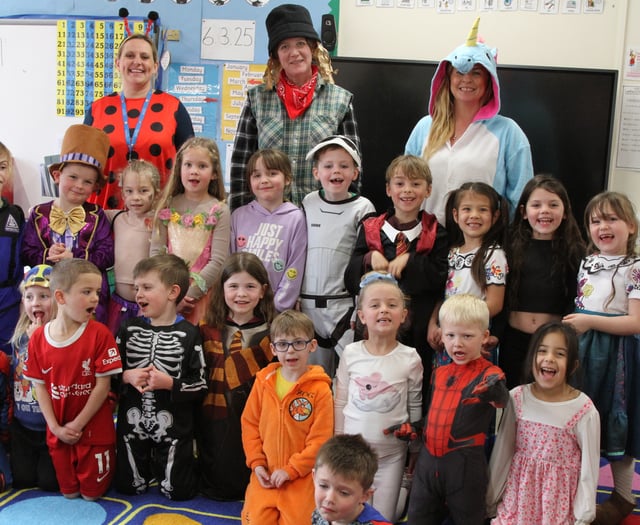 Landscore dresses up for World Book Day