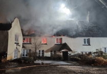 Restoration of fire-hit Drewsteignton thatched cottages begins