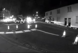 Lines on roads repainted at some Crediton locations overnight
