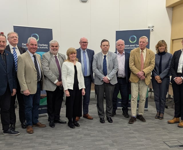 New CCA hoping for £20 million for projects across Devon