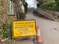Weeks-long Sandford road closure coming up