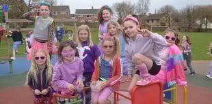 Landscore rocked Neon 80s for Red Nose Day
