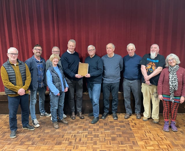 Sandford Parish Council thanks clerk of 41 years

