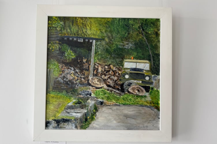 A scene from Cragside, Northumbria, by Justin Beament.  AQ 7186
