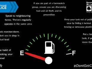 Police advice on fuel thefts from farms
